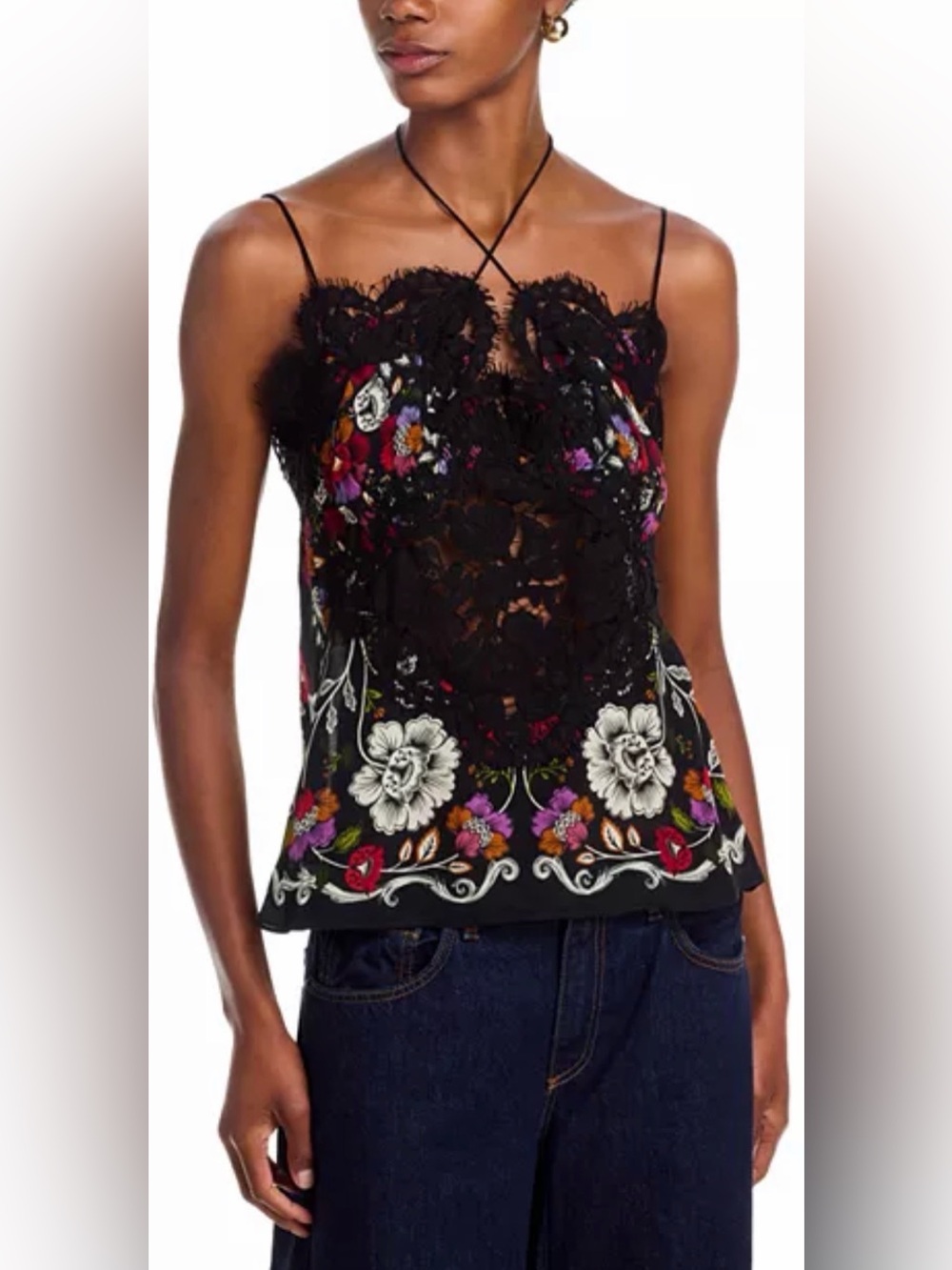FARM Rio Rococo Flowers Top